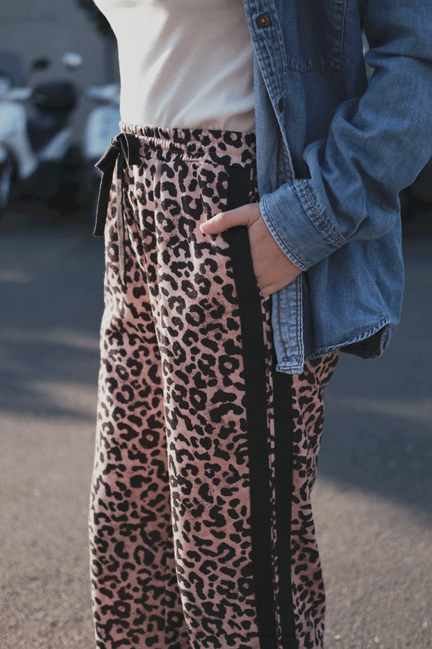 (PRE-ORDER) Adeline Pant - Neutral Leopard
