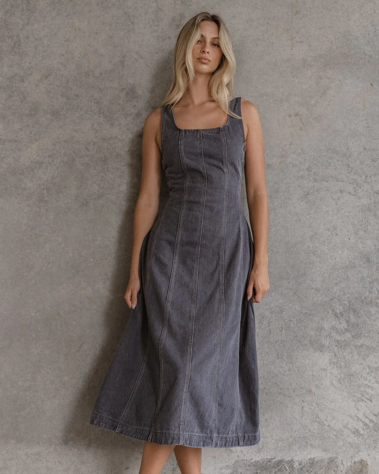 Ainsley Dress - Dark Denim