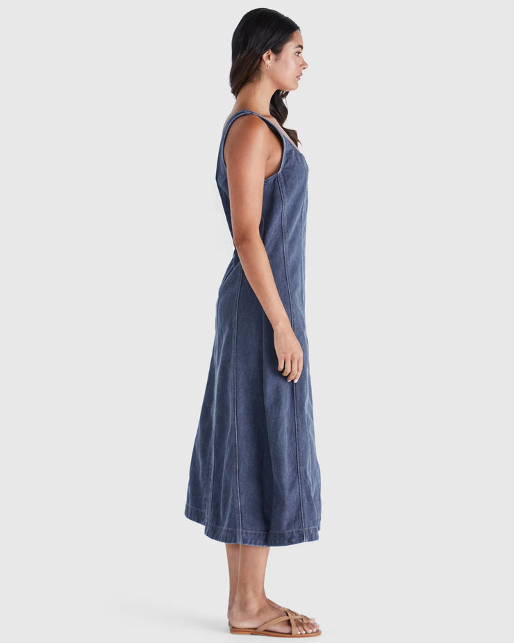 Ainsley Dress - Dark Denim