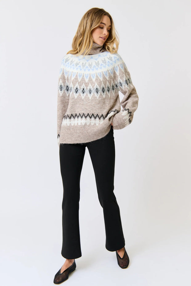 (PRE-ORDER) Annika Knit Sweater - Aprés Print