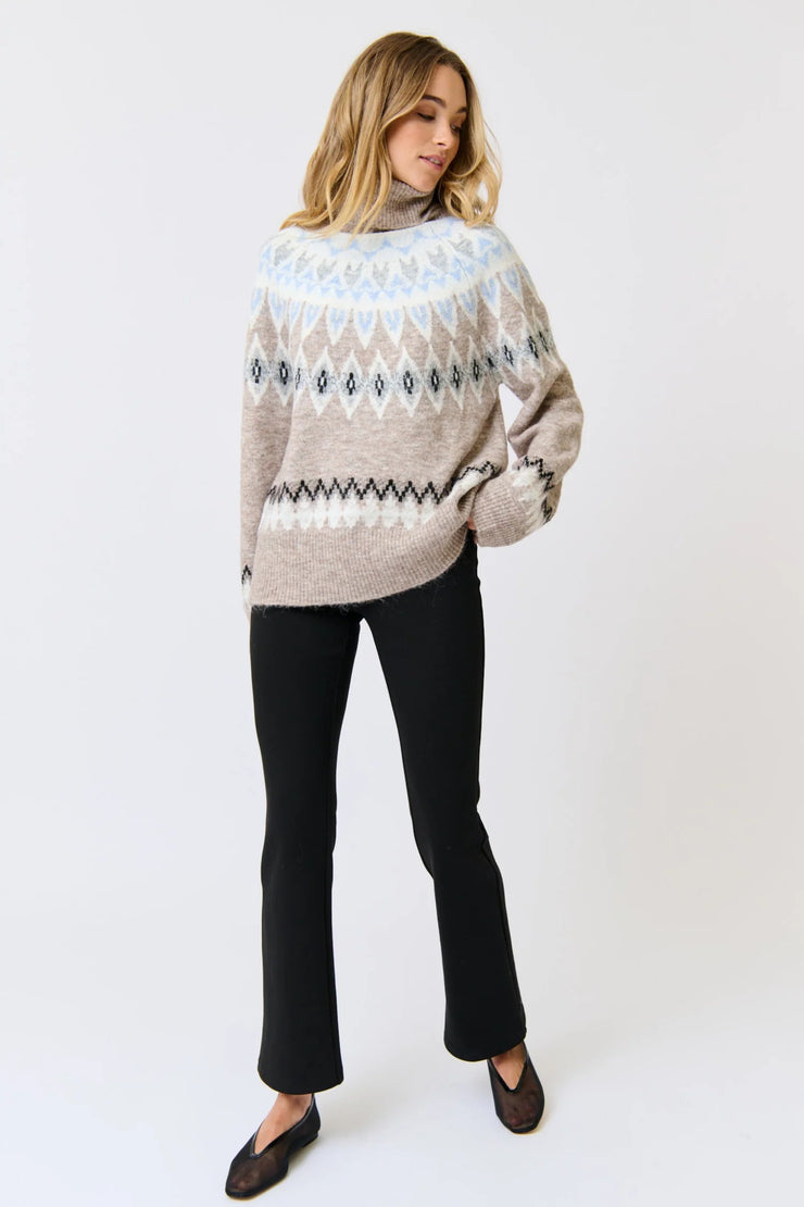 Annika Knit Sweater - Aprés Print