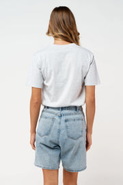 Apéro Beaded Tee - Grey Marle/Black (NON BFF)