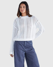 Ari Knit - White