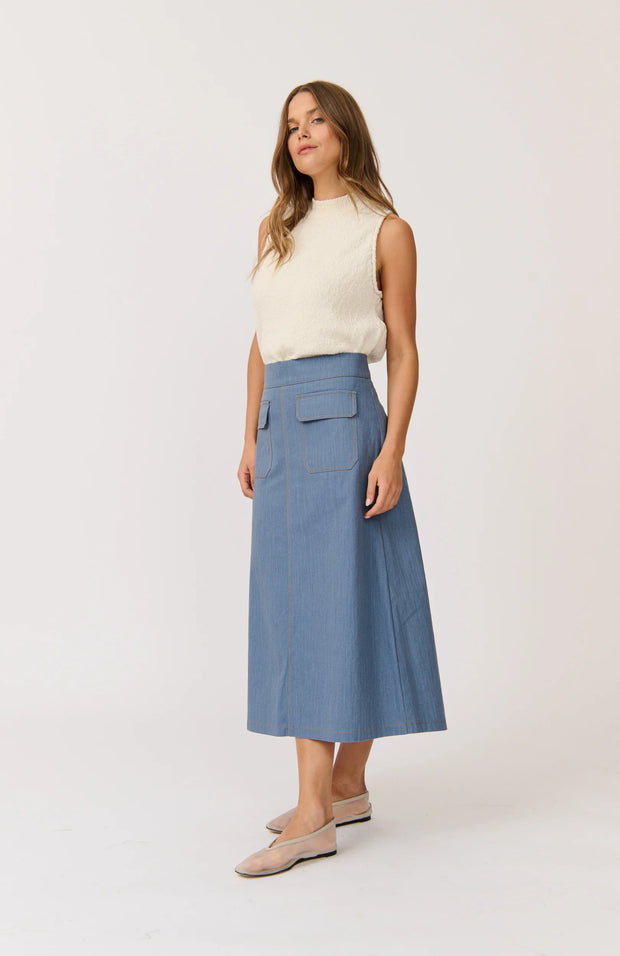 Astrid Skirt - Denim