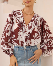 Gwyn Frill Shirt