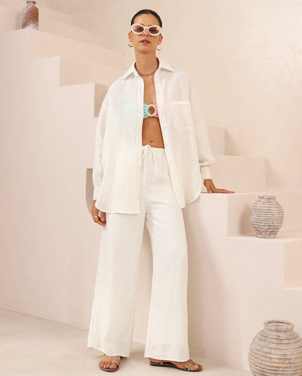 Jasmine Shirt - White
