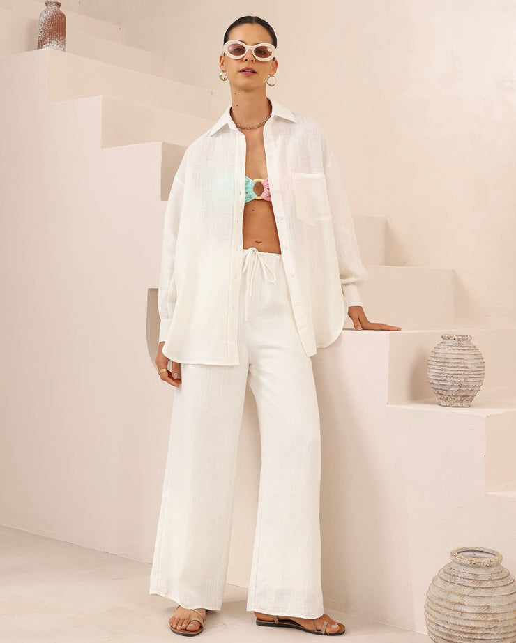 Jasmine Shirt - White