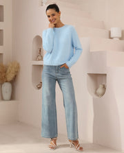 Mimi Knit - Baby Blue