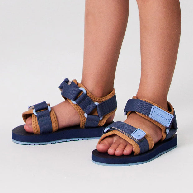 CRYWOLF Kids Beach Sandals - Indigo