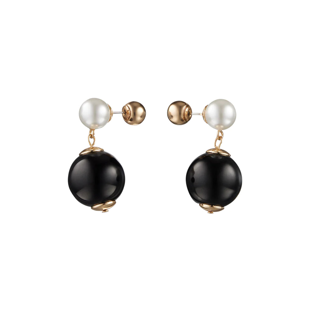 BOLLA Earrings Black Pearl