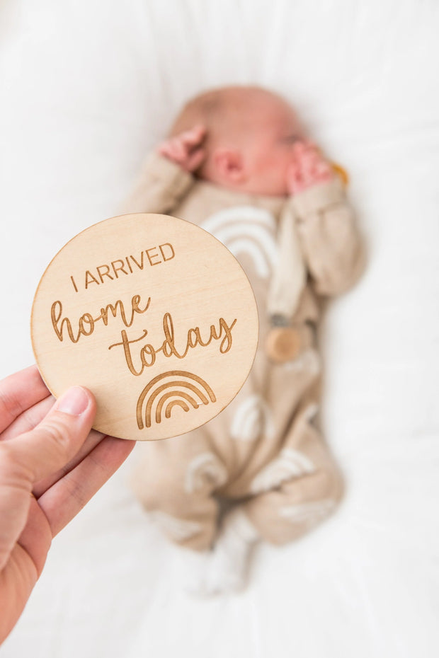 KiiN - Baby Milestone Wooden Discs