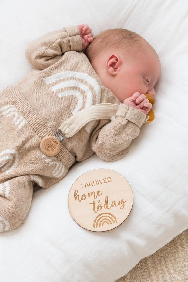 KiiN - Baby Milestone Wooden Discs