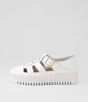 BAYTOWN Sneaker/Sandal - White Leather