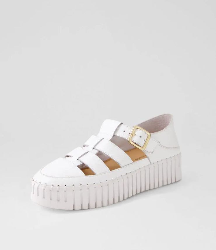 BAYTOWN Sneaker/Sandal - White Leather