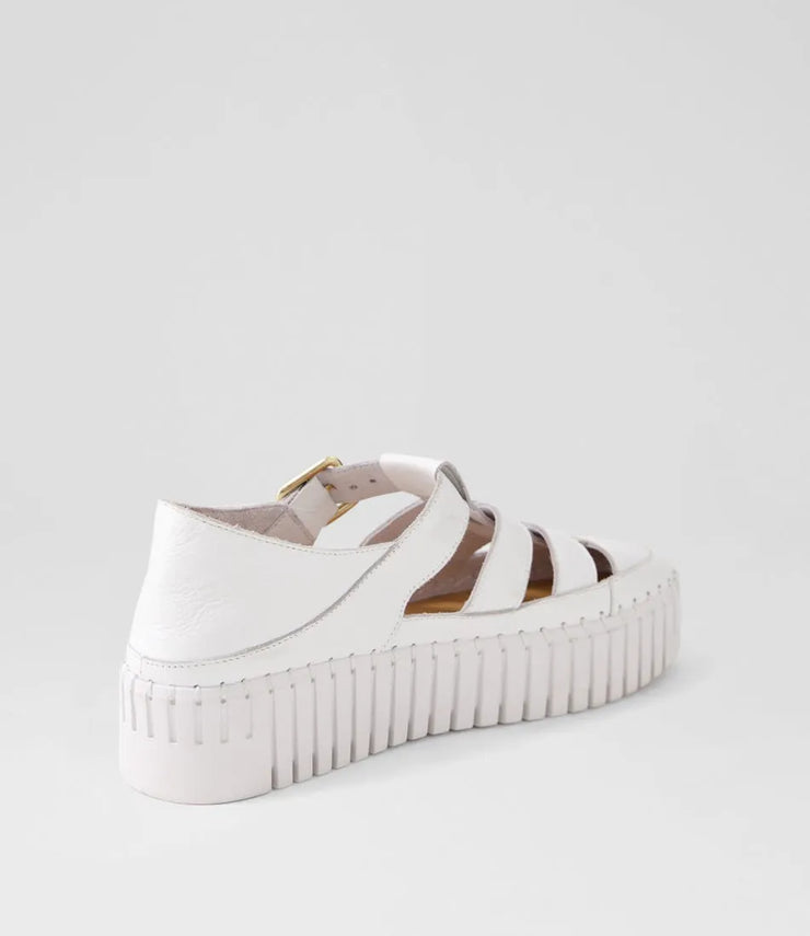 BAYTOWN Sneaker/Sandal - White Leather