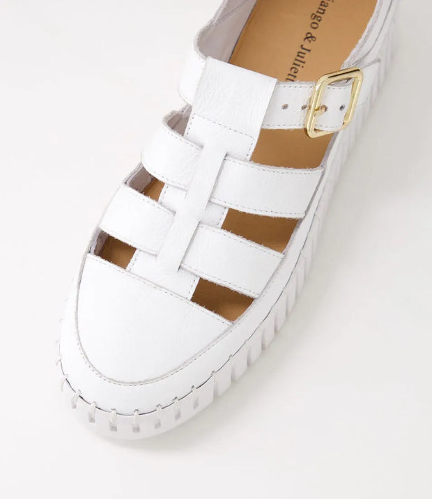 BAYTOWN Sneaker/Sandal - White Leather