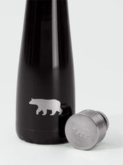 Bear Be Cool Drink Bottle - Black