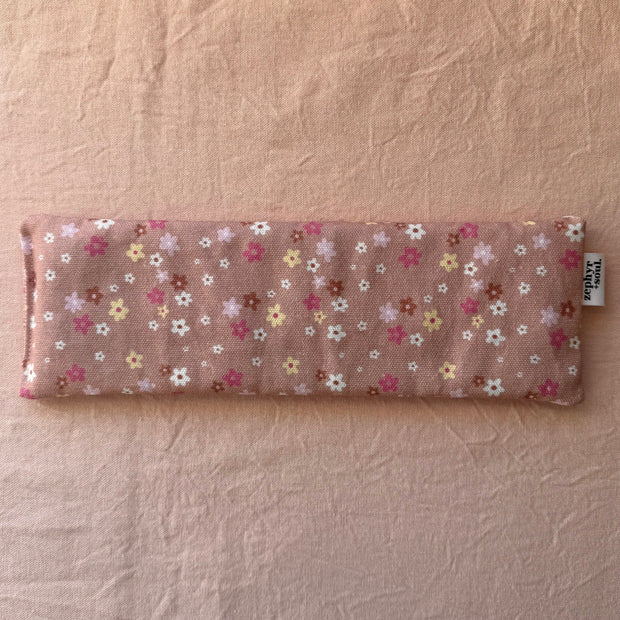 Eye Pillow - Beige + Pink Floral