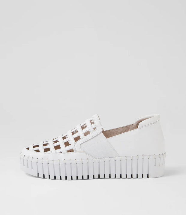 BLESSA Sneaker - White Leather