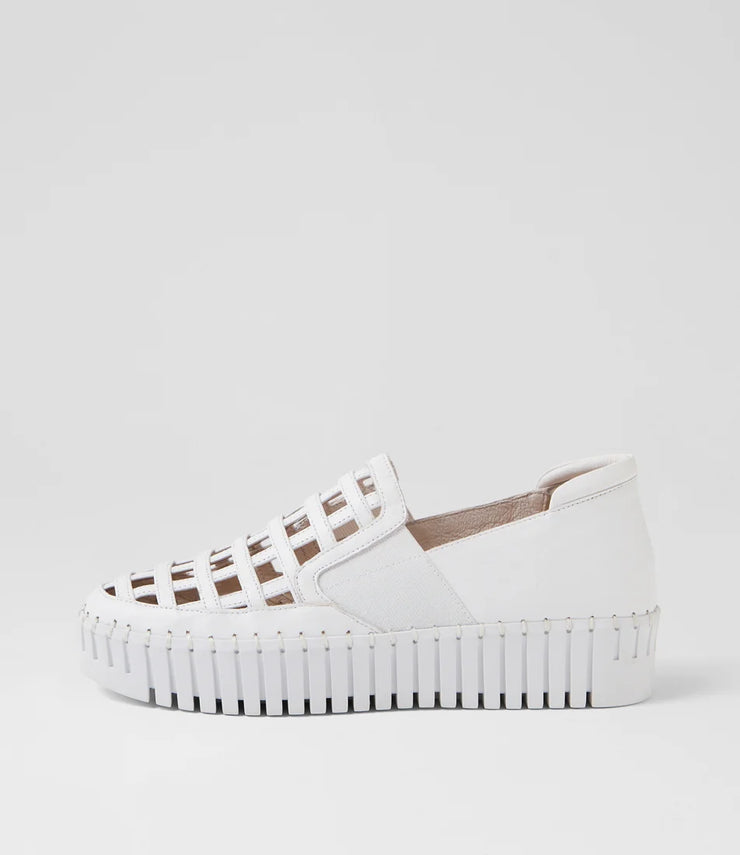 BLESSA Sneaker - White Leather