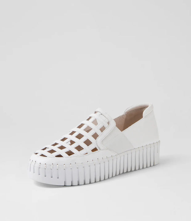 BLESSA Sneaker - White Leather