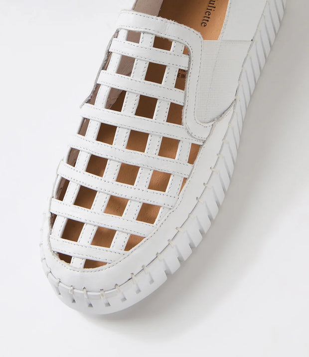BLESSA Sneaker - White Leather