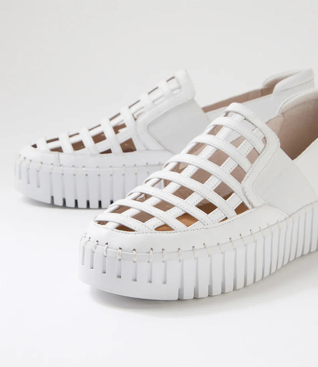 BLESSA Sneaker - White Leather