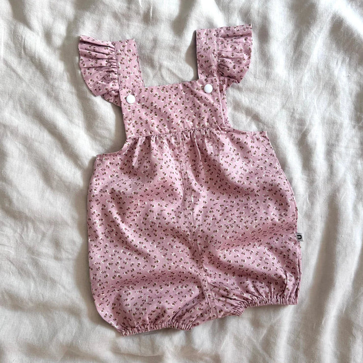 DUKES Bloom Ruffle Sleeve Overalls