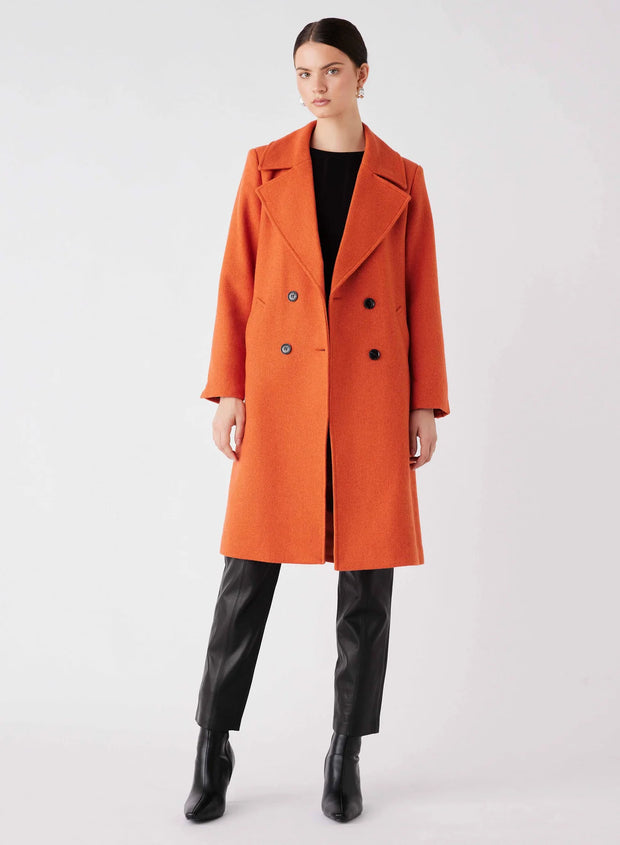 Esmaeé - Boulevard Coat - Rust