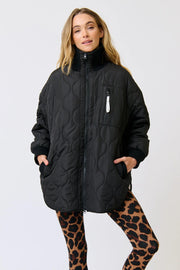 Bridie Jacket - Black/Cream