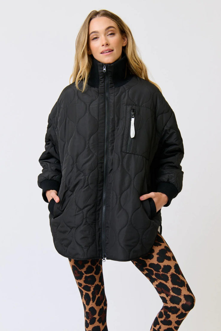 Bridie Jacket - Black/Cream