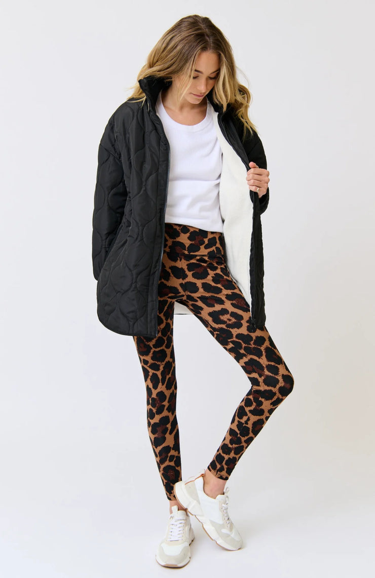 Bridie Jacket - Black/Cream