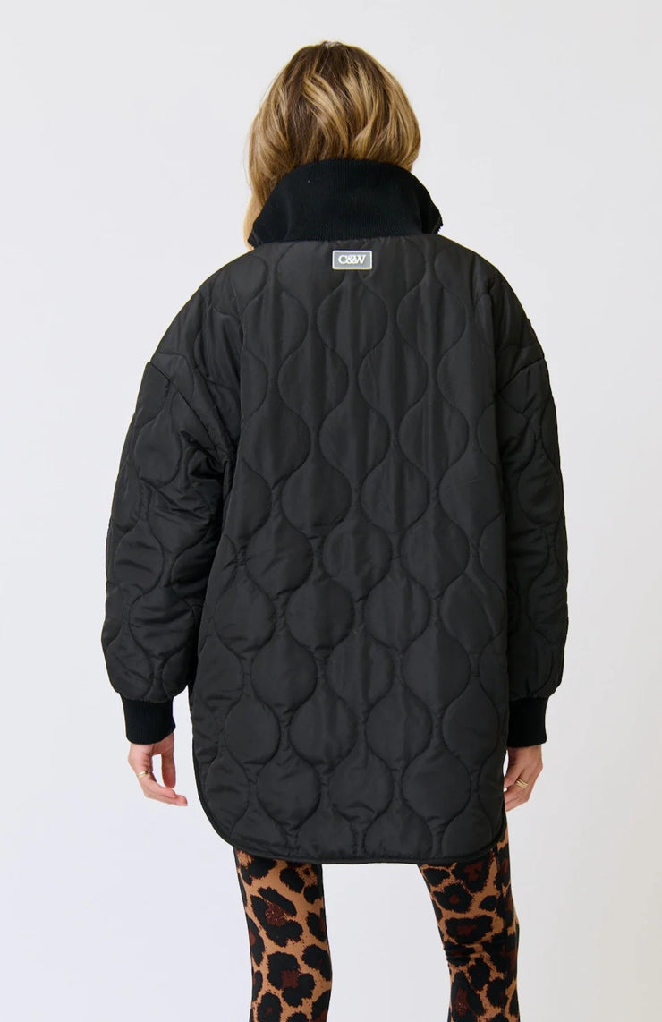 Bridie Jacket - Black/Cream