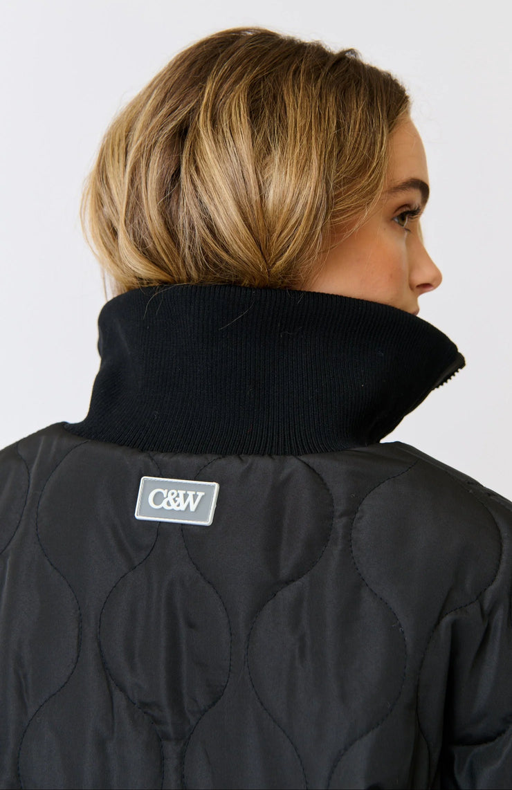 Bridie Jacket - Black/Cream
