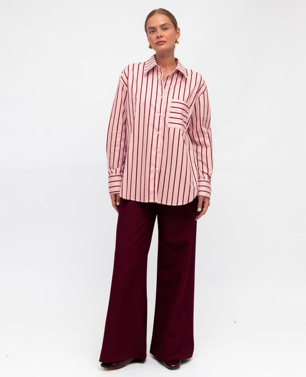 Chloe Pants - Wine