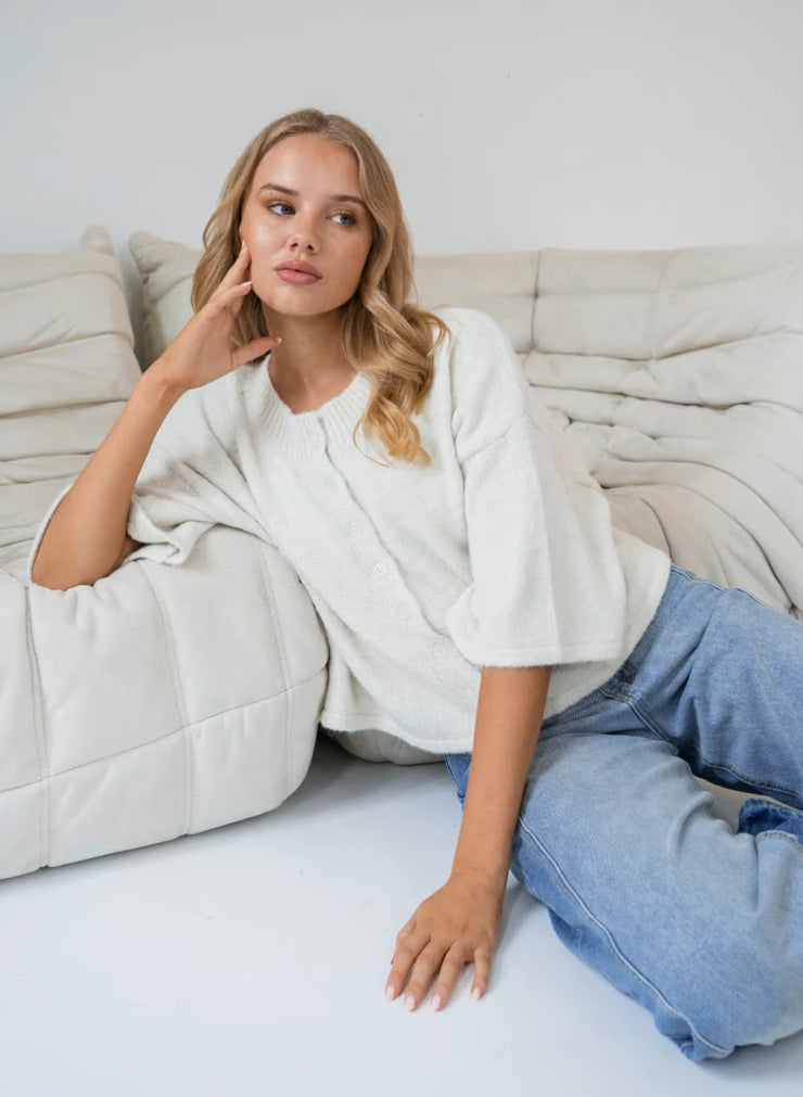 Arlo Short Sleeve Cardigan