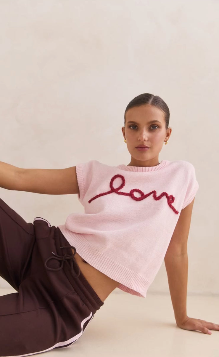 LOVE Knit Tank