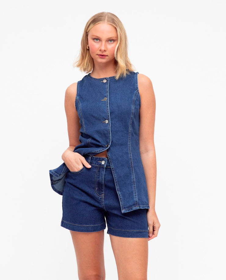 Monty Denim Vest