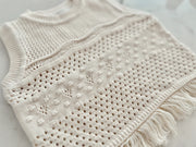 Romper & Co. Crochet Vest