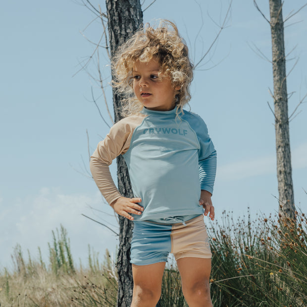 CRYWOLF Baby Rash Vest - Seaside