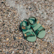 CRYWOLF Kids Beach Sandals - Coastal Green