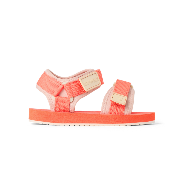 CRYWOLF Kids Beach Sandals - Coral