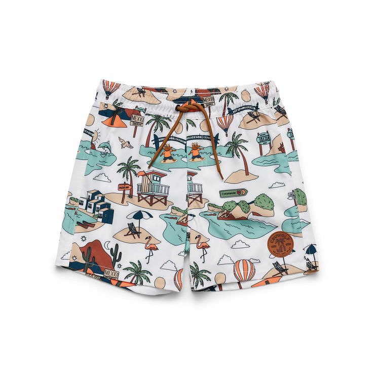 CRYWOLF Board Shorts - Paradise