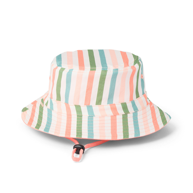 CRYWOLF Reversible Bucket Hat - Summer Stripe