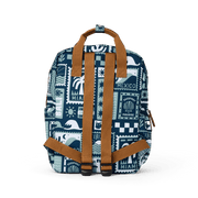 CRYWOLF Mini Backpack - Blue Postcards