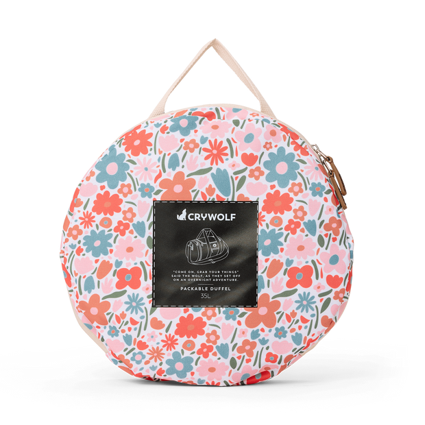 CRYWOLF Packable Duffel - Flower Market