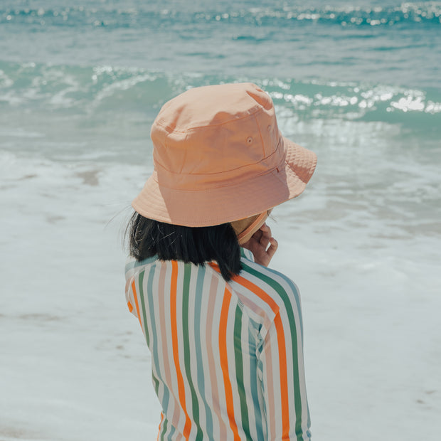 CRYWOLF Reversible Bucket Hat - Summer Stripe