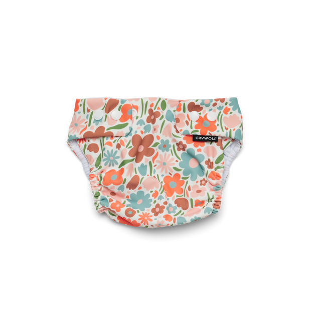 CRYWOLF Re-Usable Swim Nappy - Flower Market