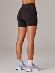 Camelflage Seamless Bike Shorts - Black