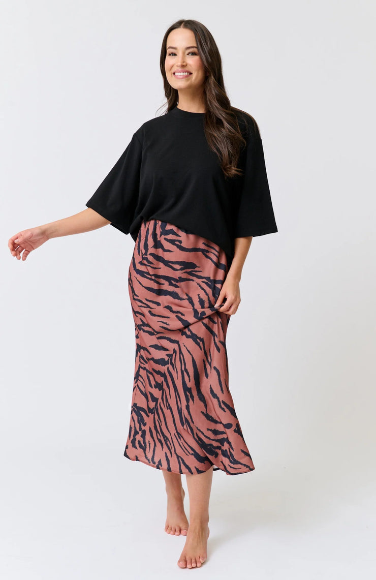 Carys Skirt - Zebra